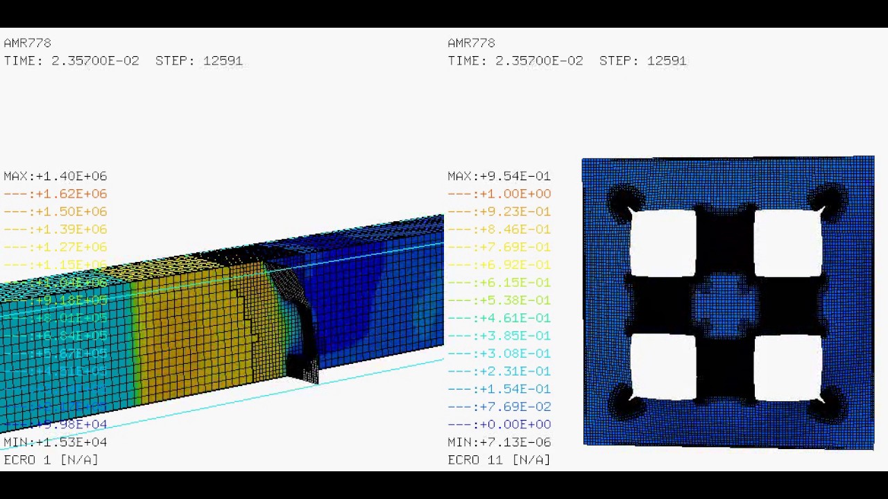 Fluid-structure interaction effects during the failure of a blast-loaded steel plate