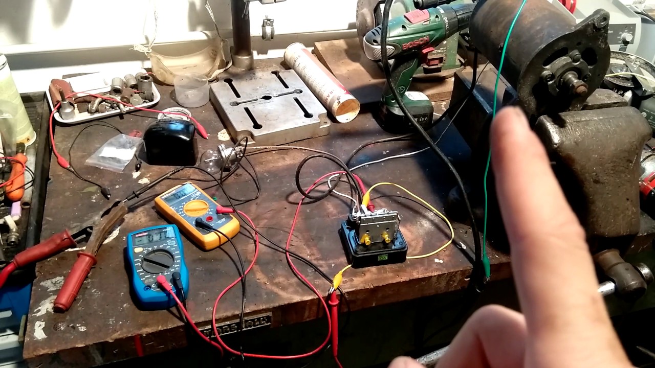 Gleichstrom Lichtmaschine Regler und Bordnetz Erläuterung Teil 3