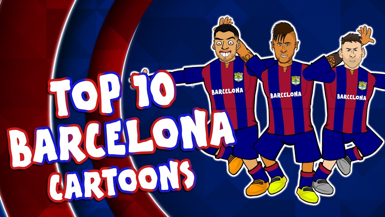 TOP 10 BARCELONA CARTOONS!