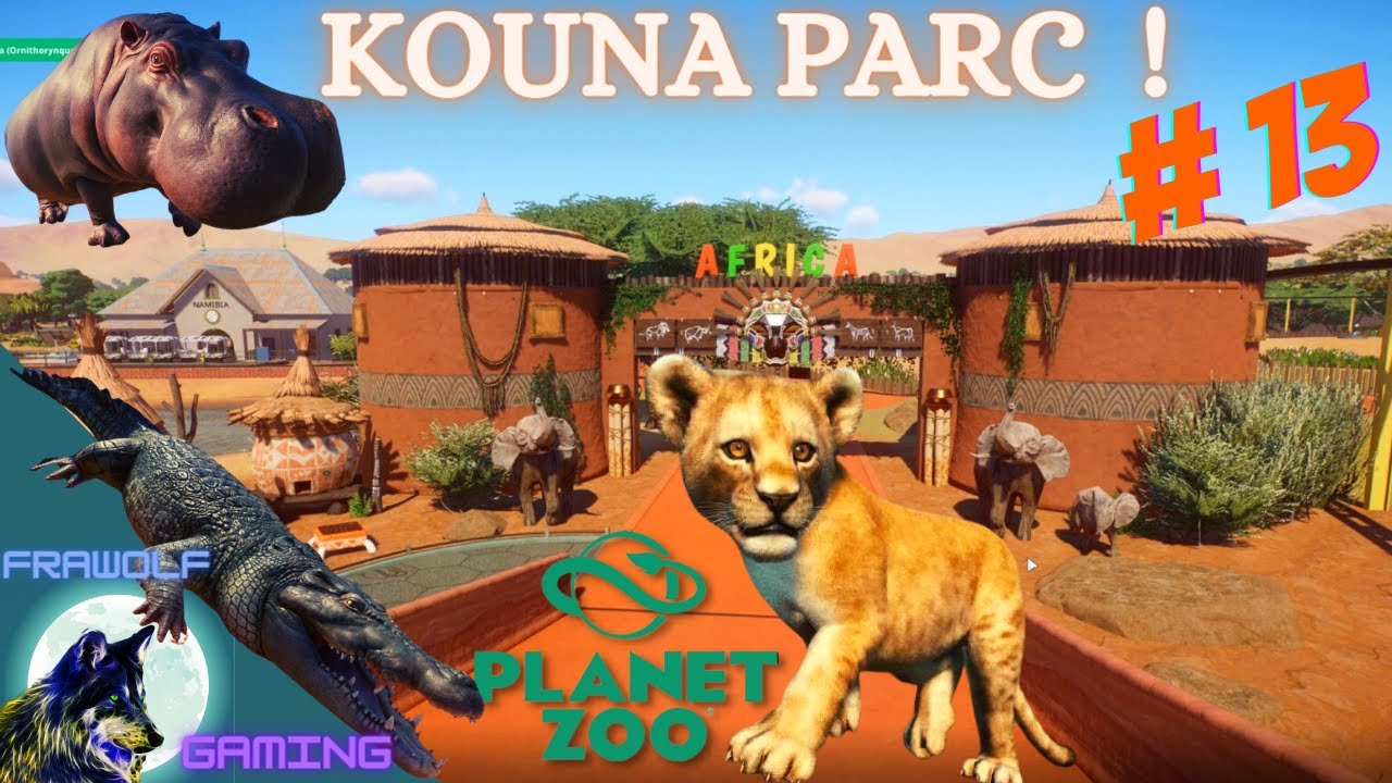 PLANET ZOO 🐘 KOUNA PARC EP.13 🦁 PROJET SAVANE AFRICAINE ! 🦏