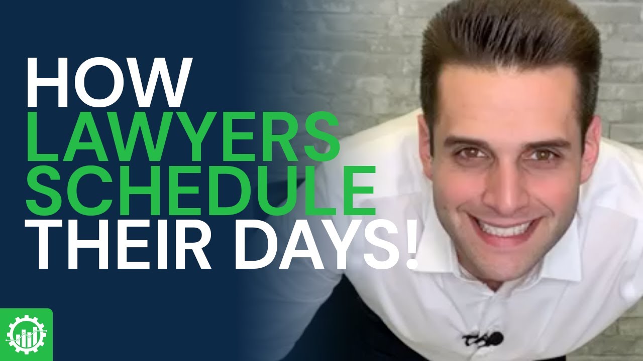 Time Management for Lawyers | How Rainmaker Lawyers Schedule Their Days Daily Planner