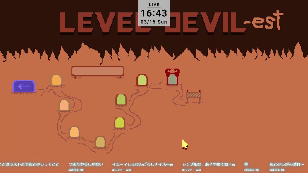 こういう系のゲームってイラつくけどやりたくなるよなぁ...【Level Devil#1】