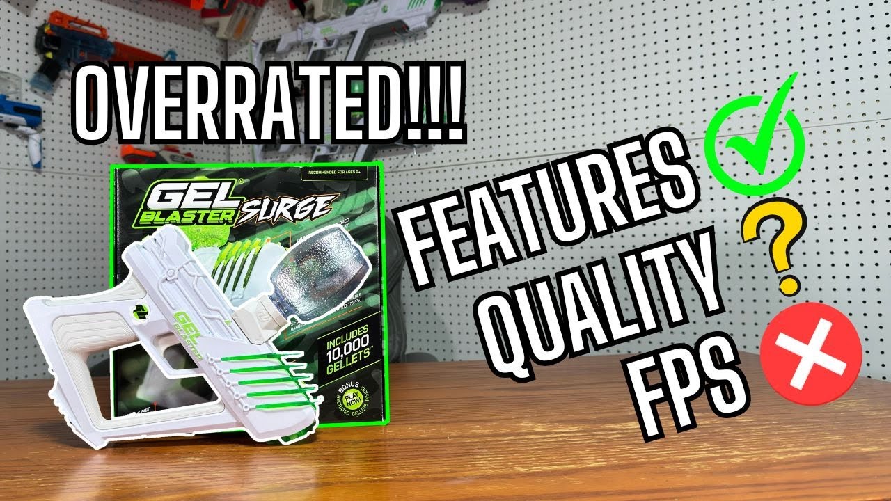 The Gel Blaster Surge Is Surprisingly... Bad | Oakley Entertainment