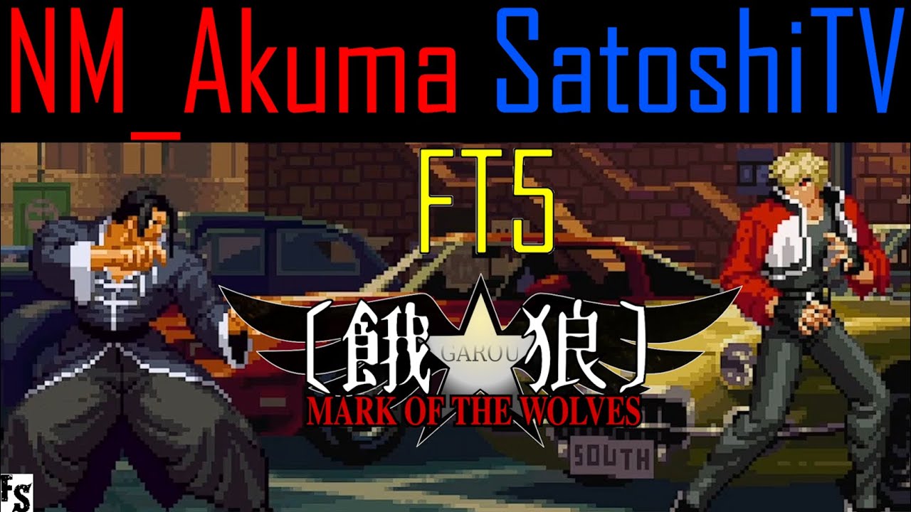 Garou: Mark of the Wolves - NM_Akuma [Gato] vs SatoshiTV [Rock] (Fightcade FT5)