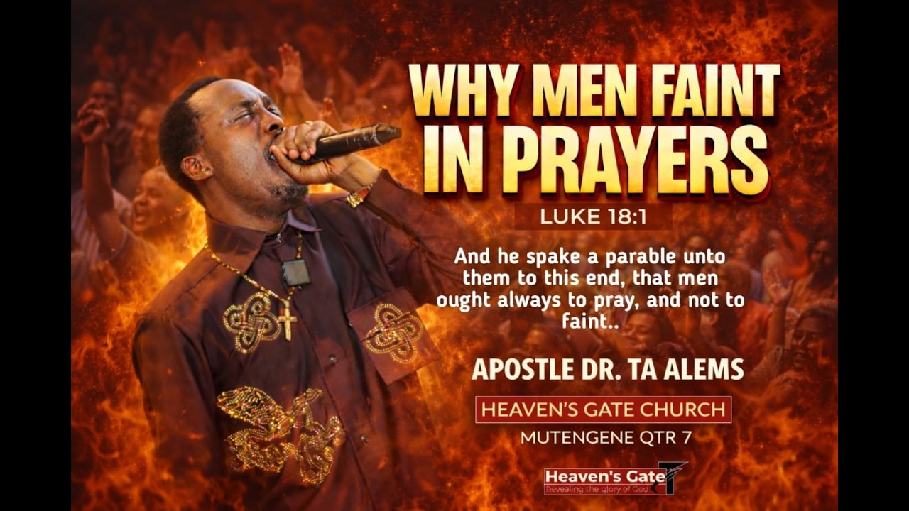WHY MEN FAINT IN PRAYERS   | By Apostle T.A Alems    15th/02/2026