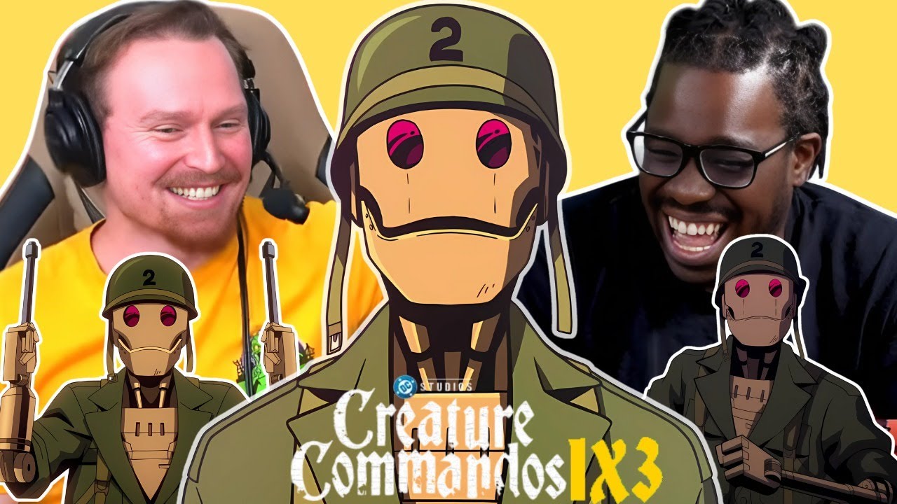 CREATURE COMMANDOS 1X3 FAN REACTION MASHUP | 'CHEERS TO THE TIN MAN' | DC| JAMES GUNN | FRANK GRILLO