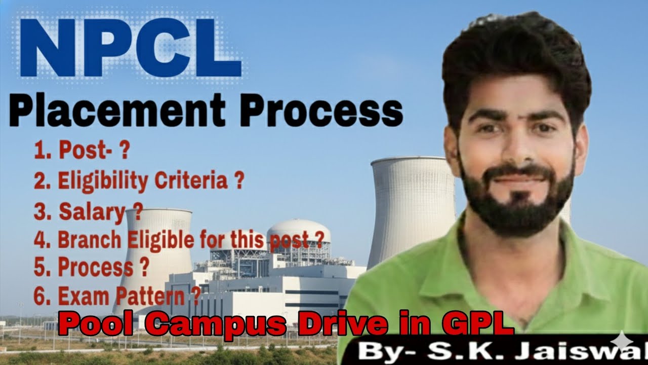 Placement Process of NPCL Noida || रसions Academy || S.K.Jaiswal 
