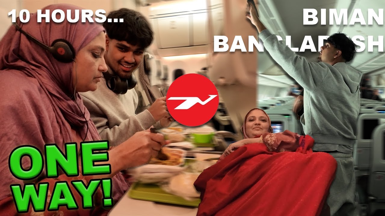 London to Sylhet One Way Trip on Biman Bangladesh Airlines | Full Travel Experience