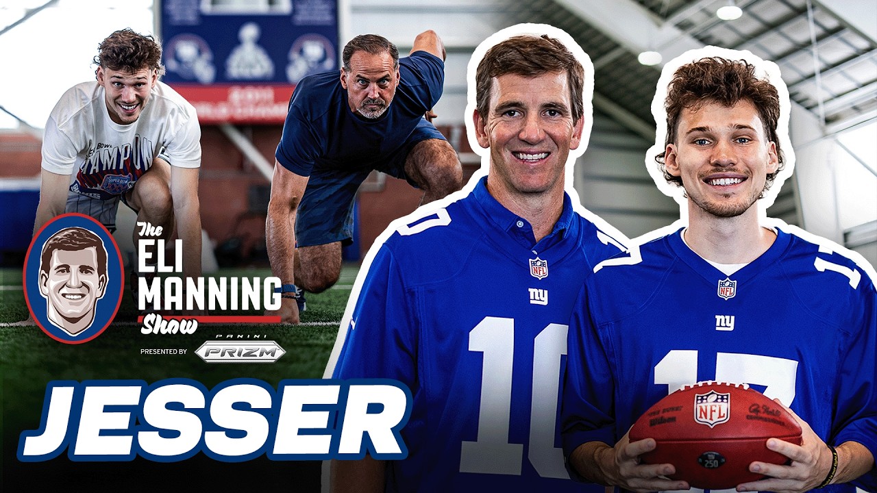 Can Jesser Beat Eli Manning in the 40-Yard Dash? | The Eli Manning Show