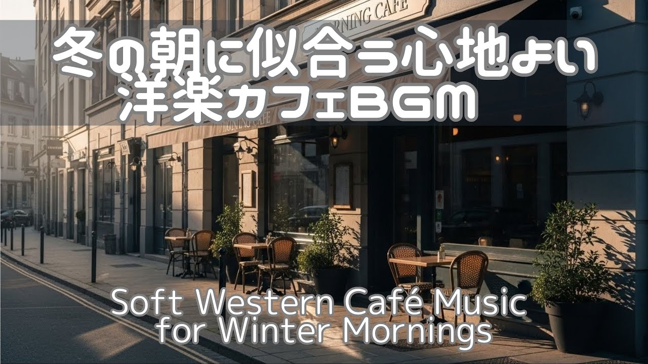 【朝カフェ洋楽】☀️冬の朝に似合う心地よい洋楽カフェBGM ☕ | Soft Western Café Music for Winter Mornings