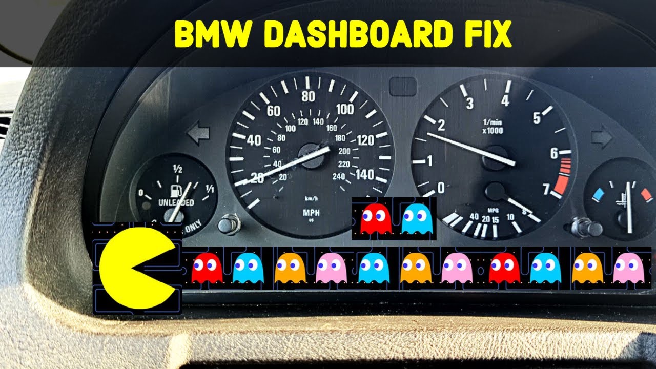 Устранение проблем с приборной панелью BMW — E53 X5 — не работают тахометр, указатель уровня топл...