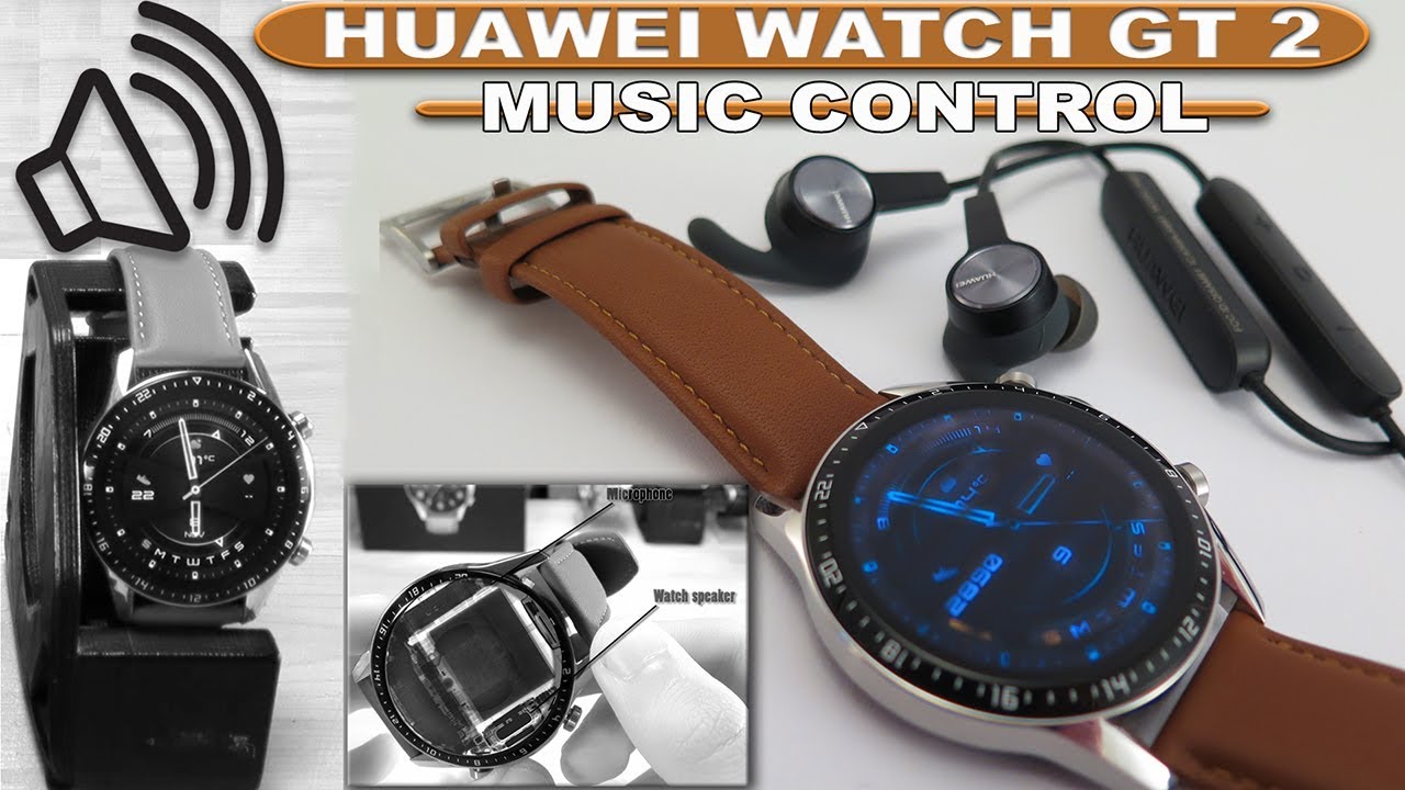 Huawei Watch GT 2 pairing to bluetooth headset & playing music without phone