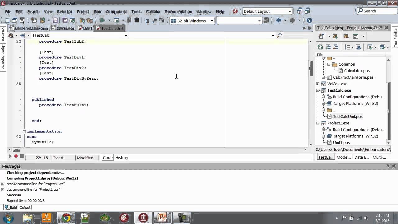 Unit Testing with DUnitX - Robert Love