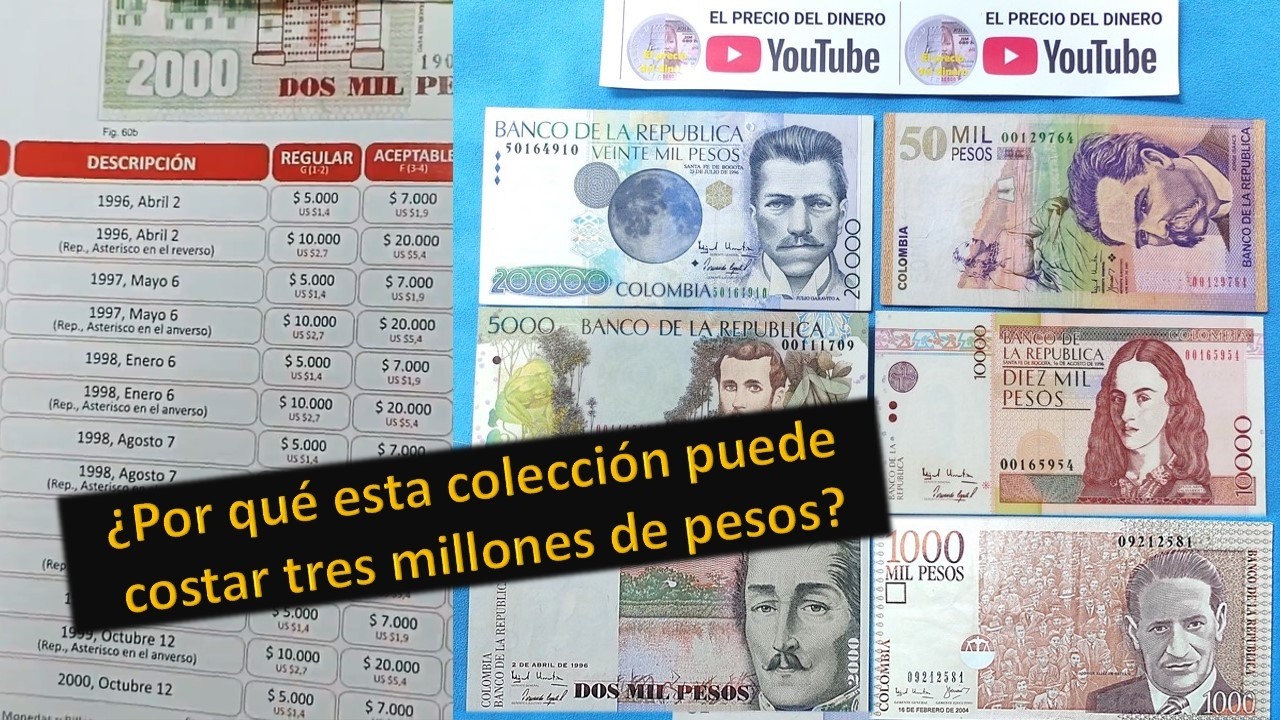  Puede costar mas de tres millones de pesos, billetes anterior familia 