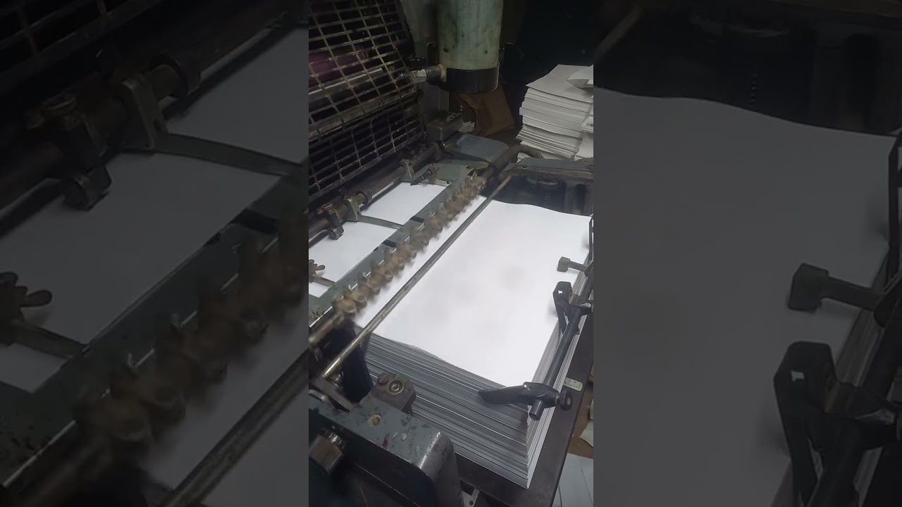 Printing A3 papers on gto 46