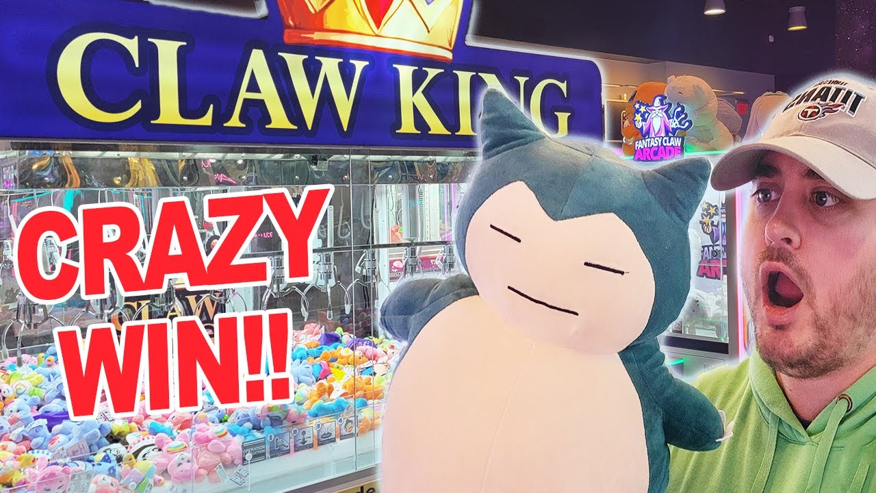 CRAZY Claw Machine! Awesome Arcade On the Las Vegas Strip!