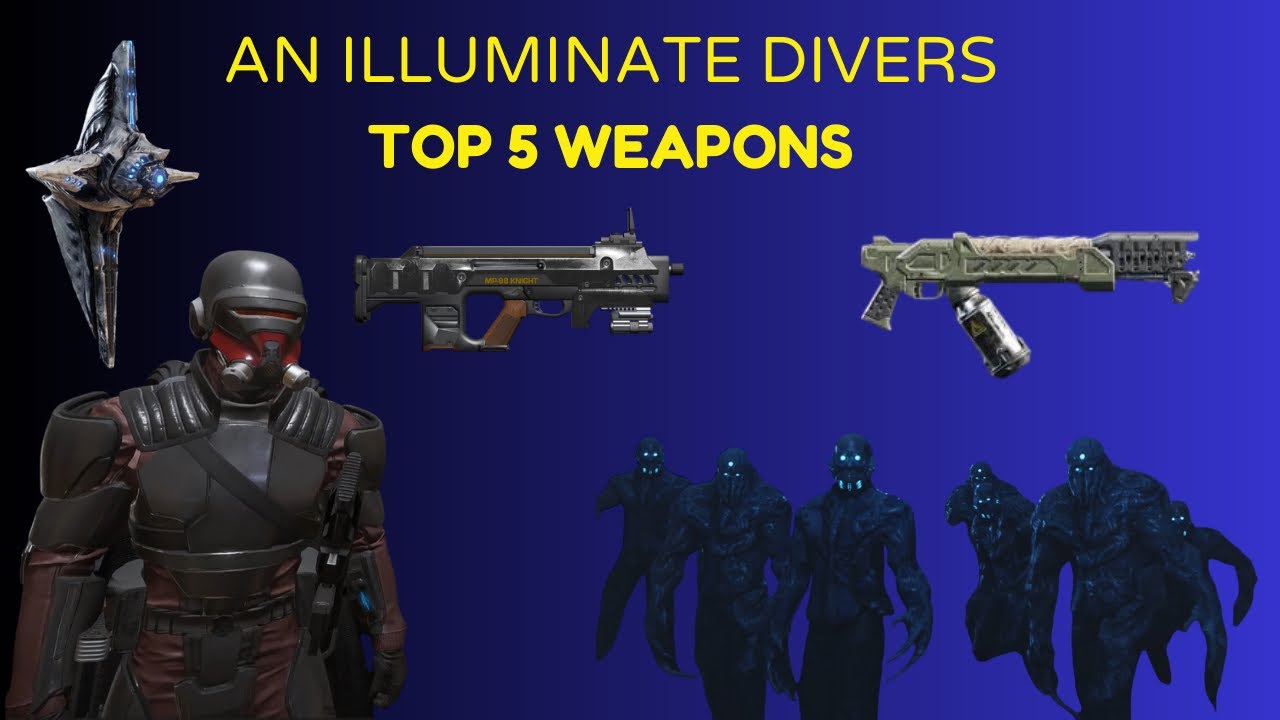 An Illuminate Divers Top 5 Primary Weapons - Helldivers 2