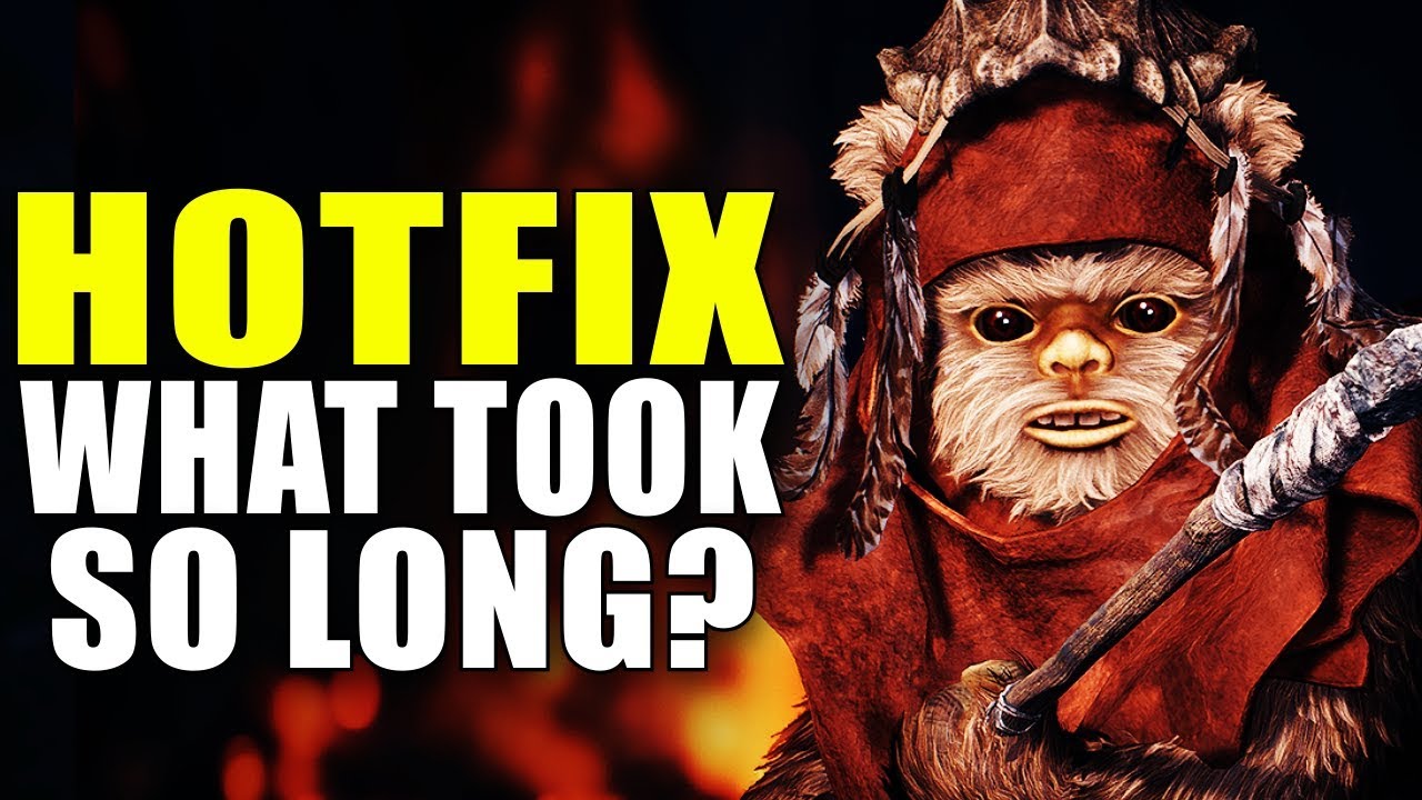PALPATINE AND EWOK HUNT HOTFIX! - What Took So Long? - Star Wars: Battlefront 2 Update and Future