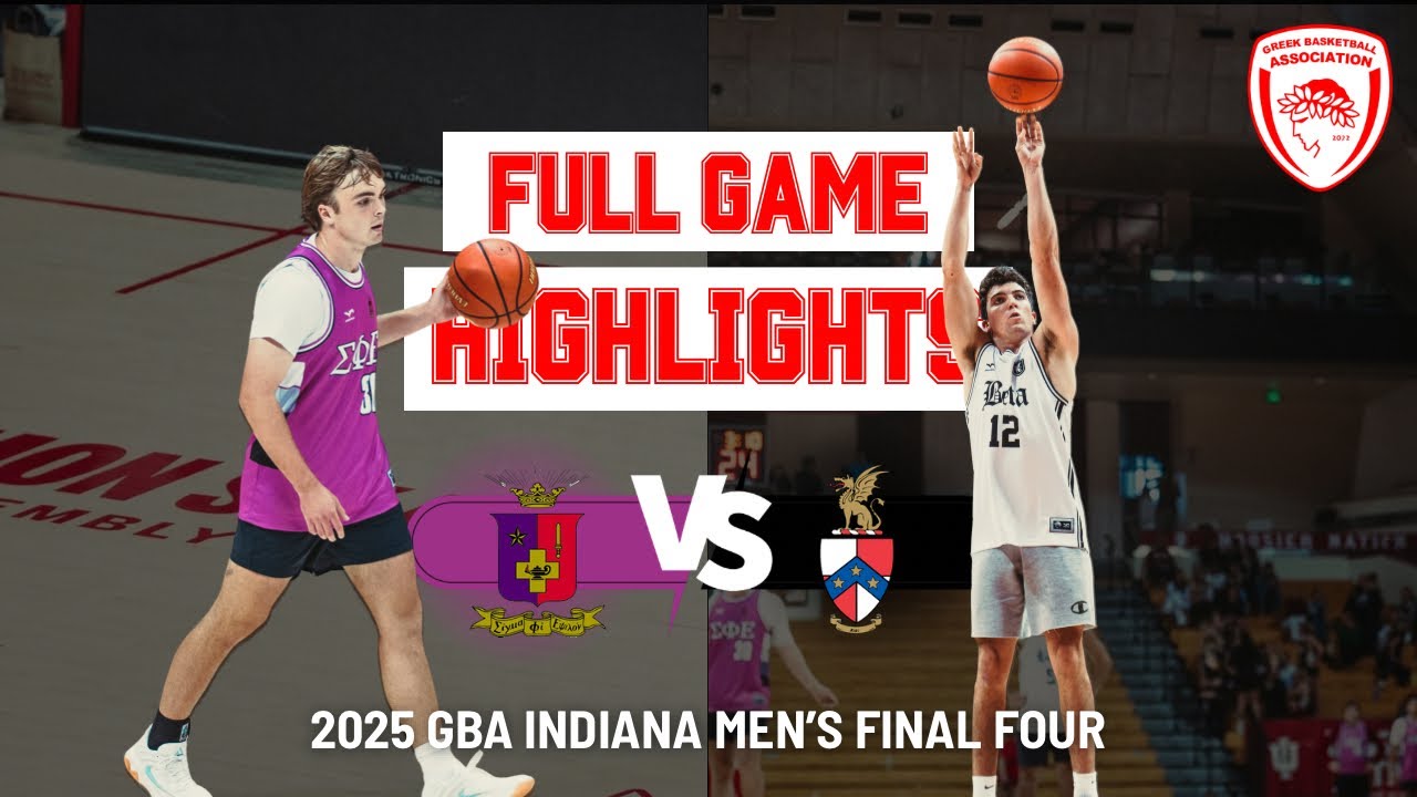 2025 GBA INDIANA MEN’S FINAL FOUR FULL GAME HIGHLIGHTS: Beta Theta Pi vs Sigma Phi Epsilon