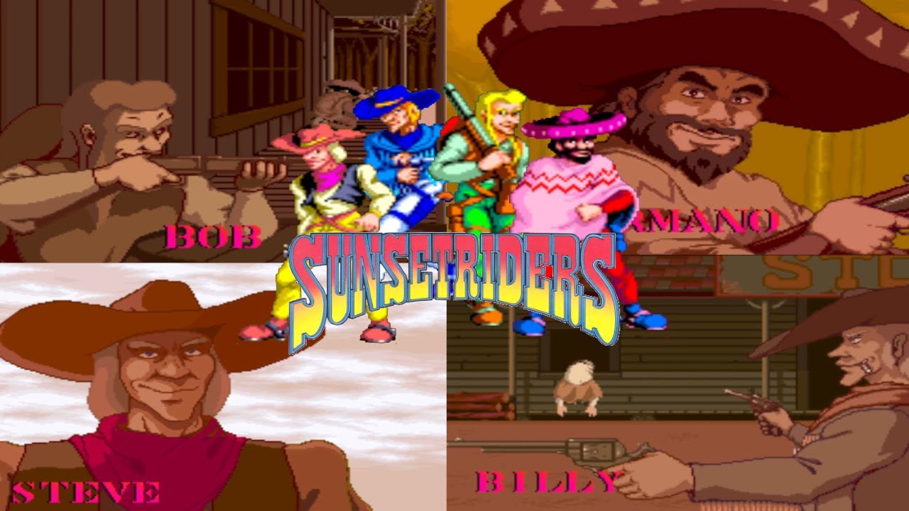 Sunset Riders (Arcade) (4 Jugadores) - Con Fedi, LOne, Sabbra y Dech