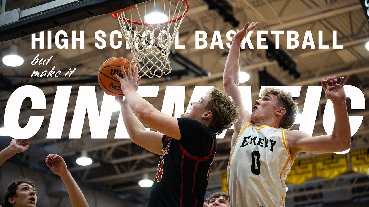 High school basketball, but make it CINEMATIC!!