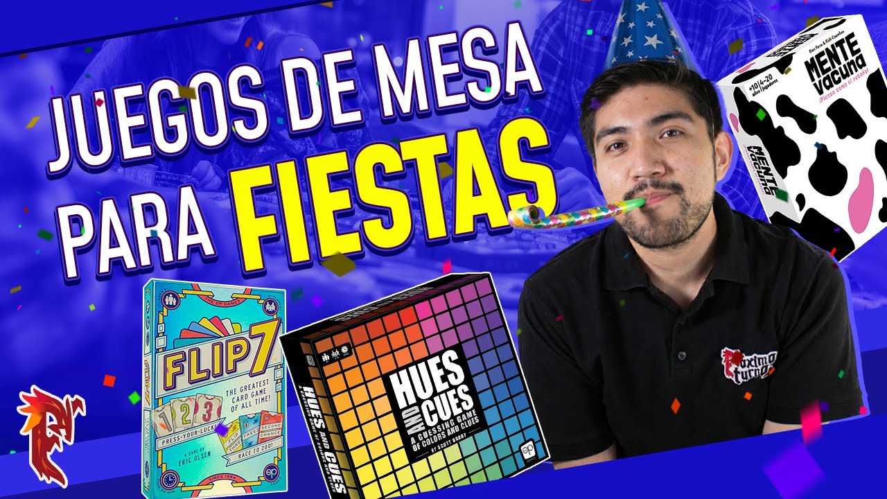 TOP 5 de juegos para FIESTAS, POSADAS y REUNIONES  🥳🎲