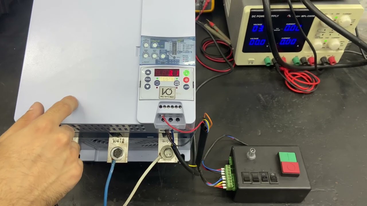 Teste SOFT STARTER WEG SSW07 412A  Or&ccedil;amento: 6641  NDS: 8075