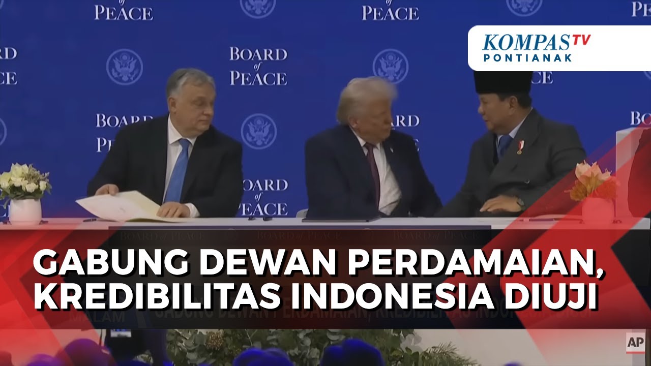 Indonesia Gabung Board of Peace Bentukan Donald Trump, Efektif Menyelesaikan Konflik Global?
