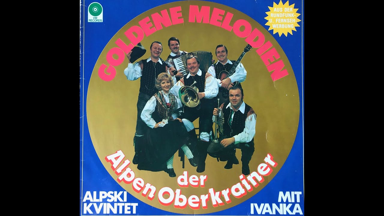 Immer unterwegs, Vedno na poti, Alpen Oberkrainer mit Ivanka, Alpski kvintet,  LP1901