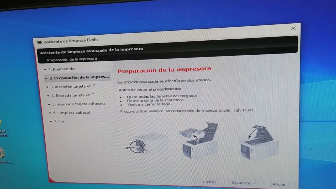Configuración Impresora Evolis  Elypso