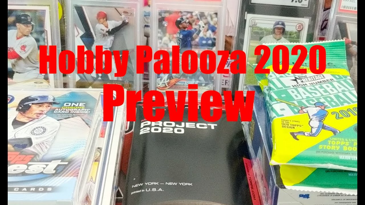 The 2020 Hobby Palooza Preview ** Huge Random Baseball Card Pack Break & Giveaways **