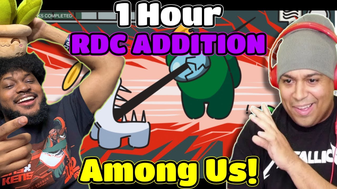 *1 HOUR* OF DASHIE & CORYXKENSHIN PLAYING AMONG US! RDC ADDITION!