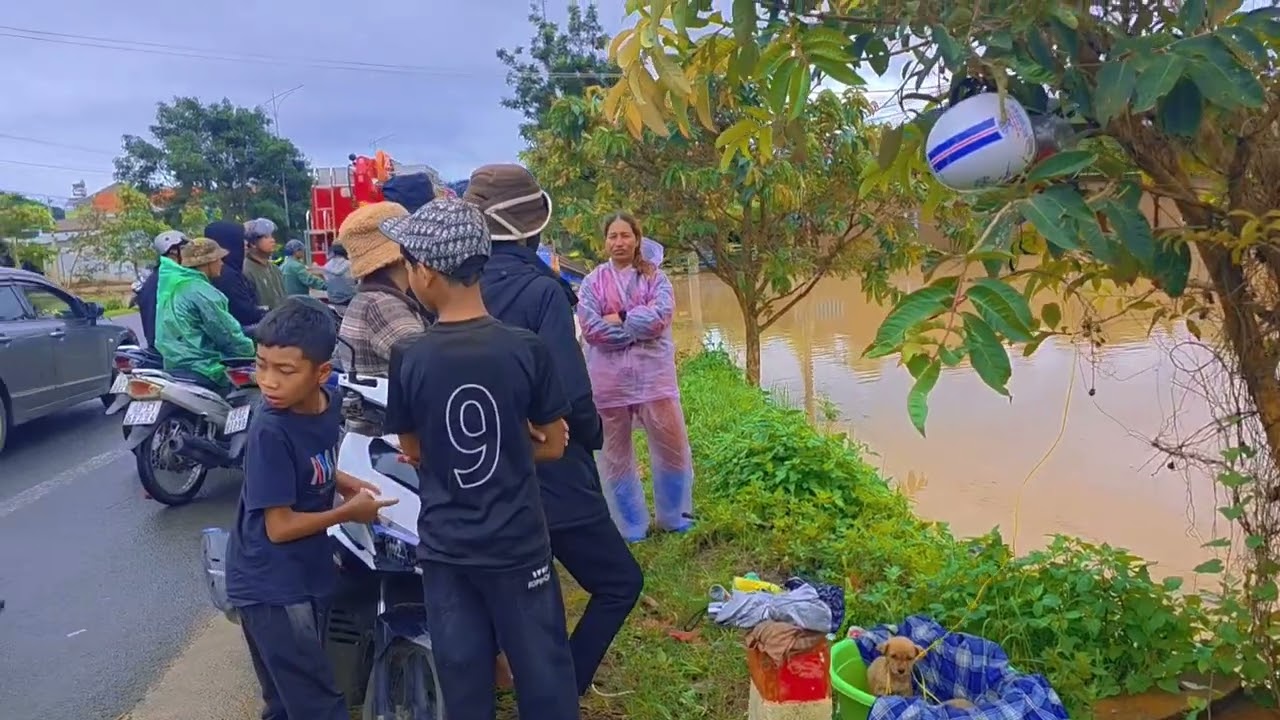Lũ  ngập vùng ven Đà Lạt 