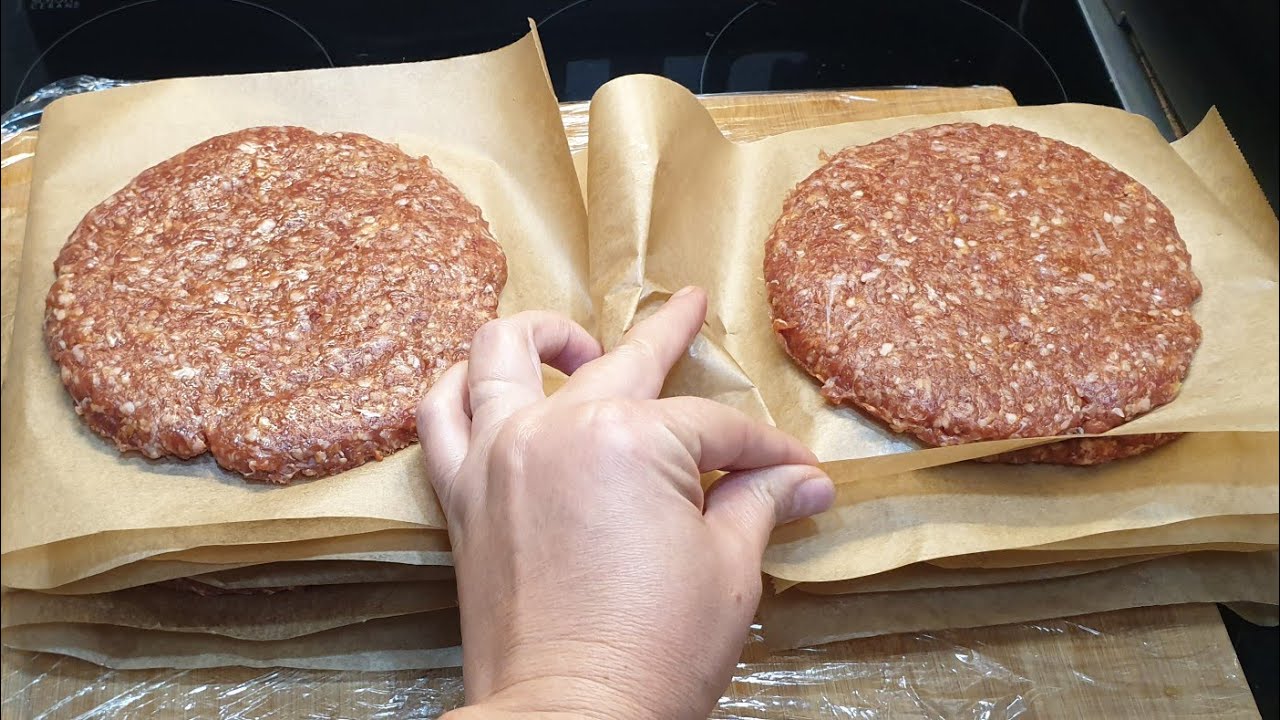 Qofte-per Hamburgera sikur ne Kosoven tonë te Bukur,me vetëm 5.Përbërs,Recetë e Re🥰