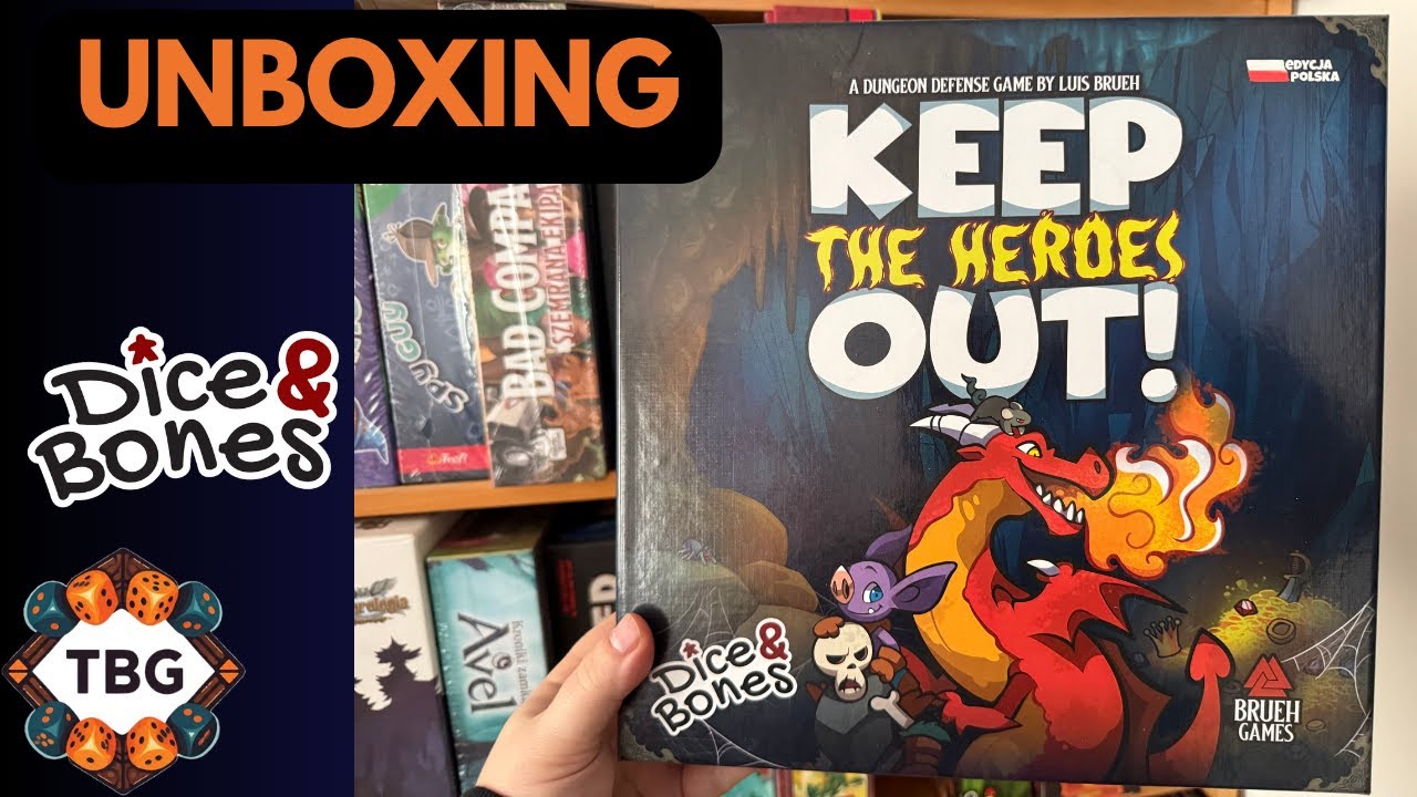 Keep The Heroes Out | Unboxing | KTHO
