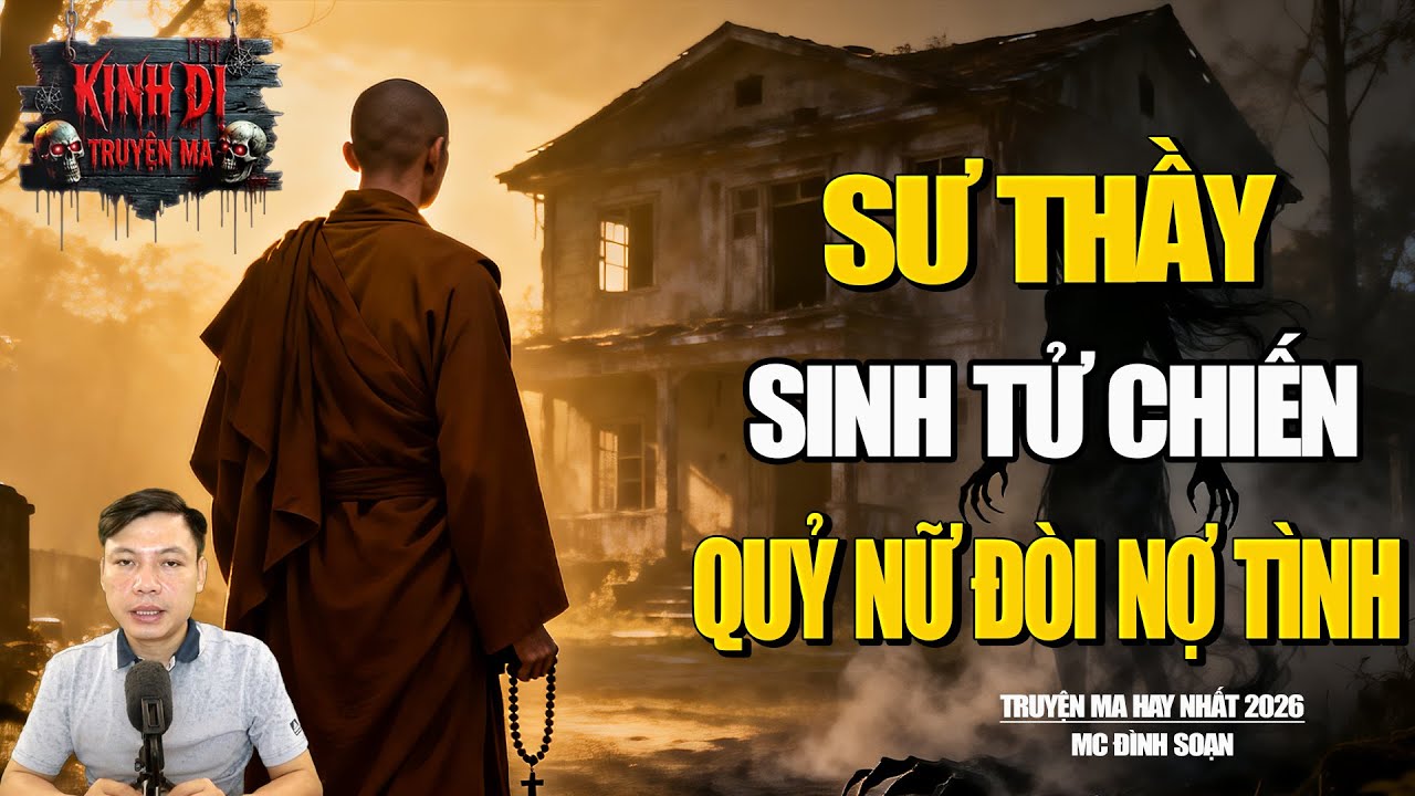 TRUYỆN MA CÓ THẬT : SƯ THẦY SINH TỬ CHIẾN VỚI QUỶ NỮ ĐÒI NỢ TÌNH | MC ĐÌNH SOẠN.