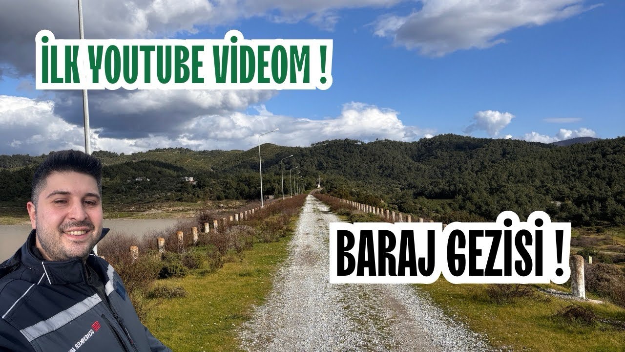 İzmir Seferihisar DSİ Kavakdere Barajı Gezisi 08.02.2026 - İlk Video !