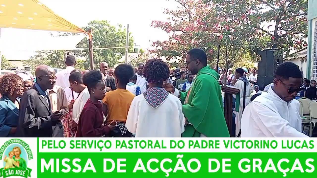 Transmitimos em directo a missa de Acção de Graças pelo serviço Pastoral do Padre Victorino Lucas