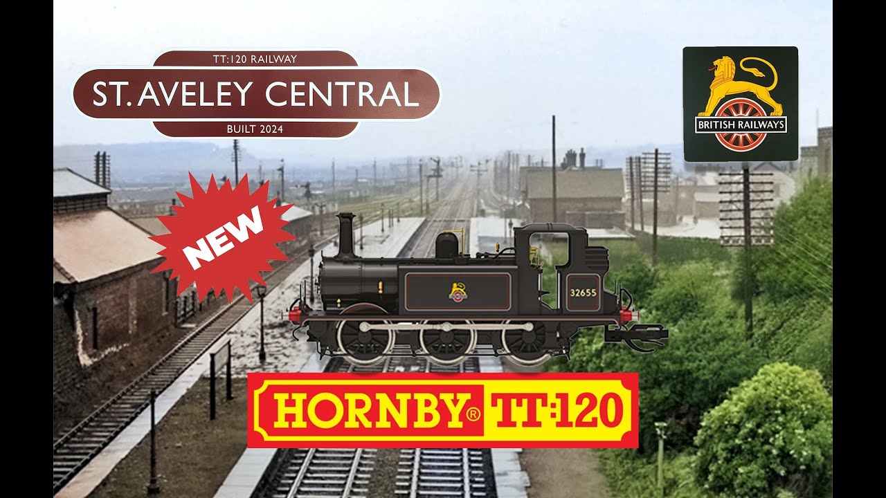 St. Aveley Central TT120 - Hornby TT3040M Terrier Early BR