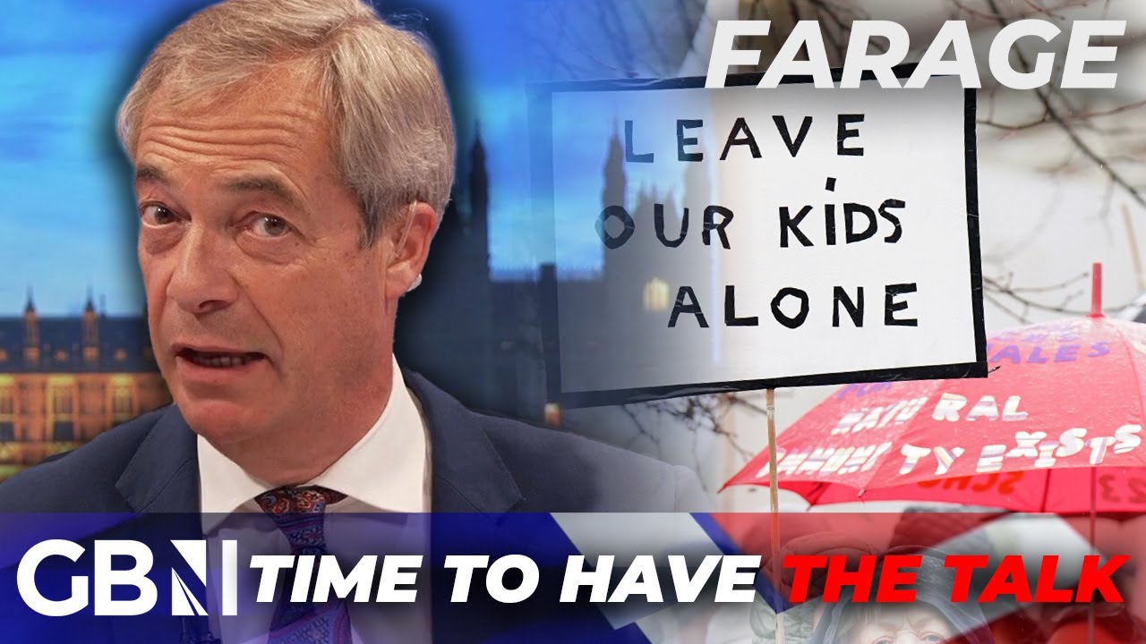 Nigel Farage jibes at 'IRONIC' primary school sex education ban | When should kids learn about sex?