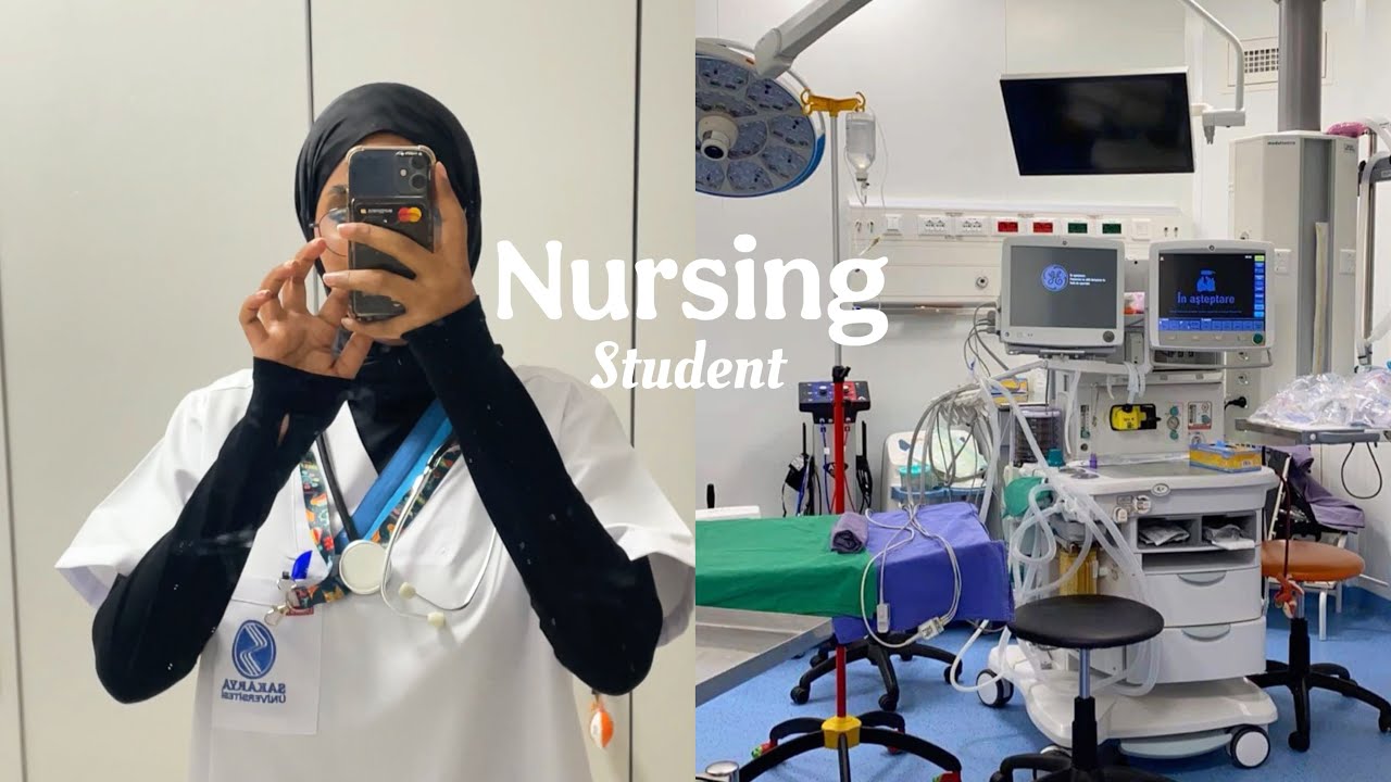 Student life |أول يوم معي في المستشفى كطالبه تمريض انتيرن 👩🏽‍🔬 | روتيني الإسبوعي المنجز