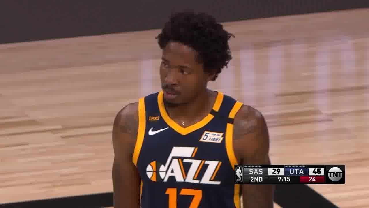 Ed Davis Full Play vs San Antonio Spurs | 08/13/20 | Smart Highlights
