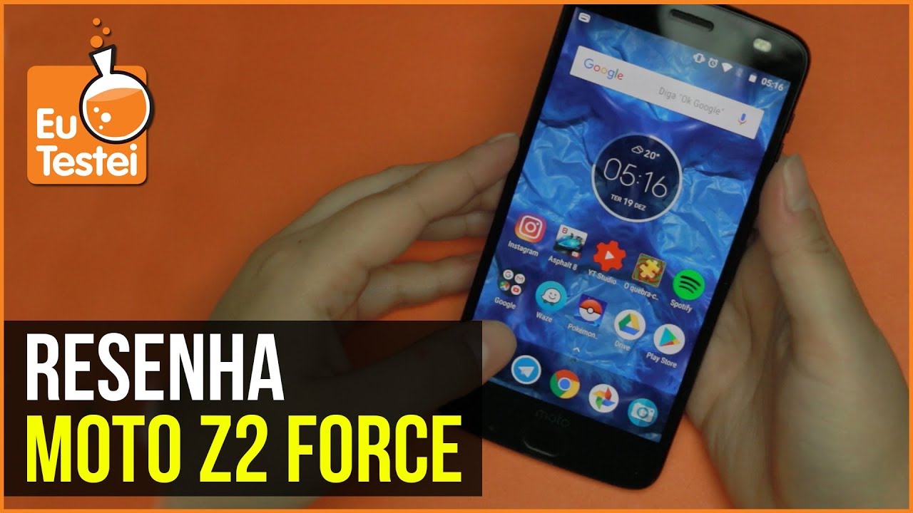 A tela não quebra, mas e o resto? - Moto Z2 Force - Resenha completa