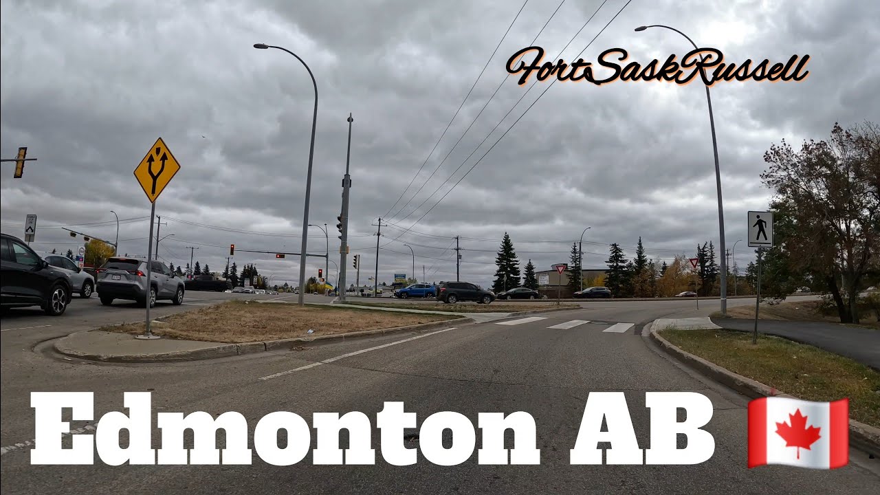 Edmonton AB 🇨🇦 97 Street / Yellowhead Trail Driving Tour October 2025
