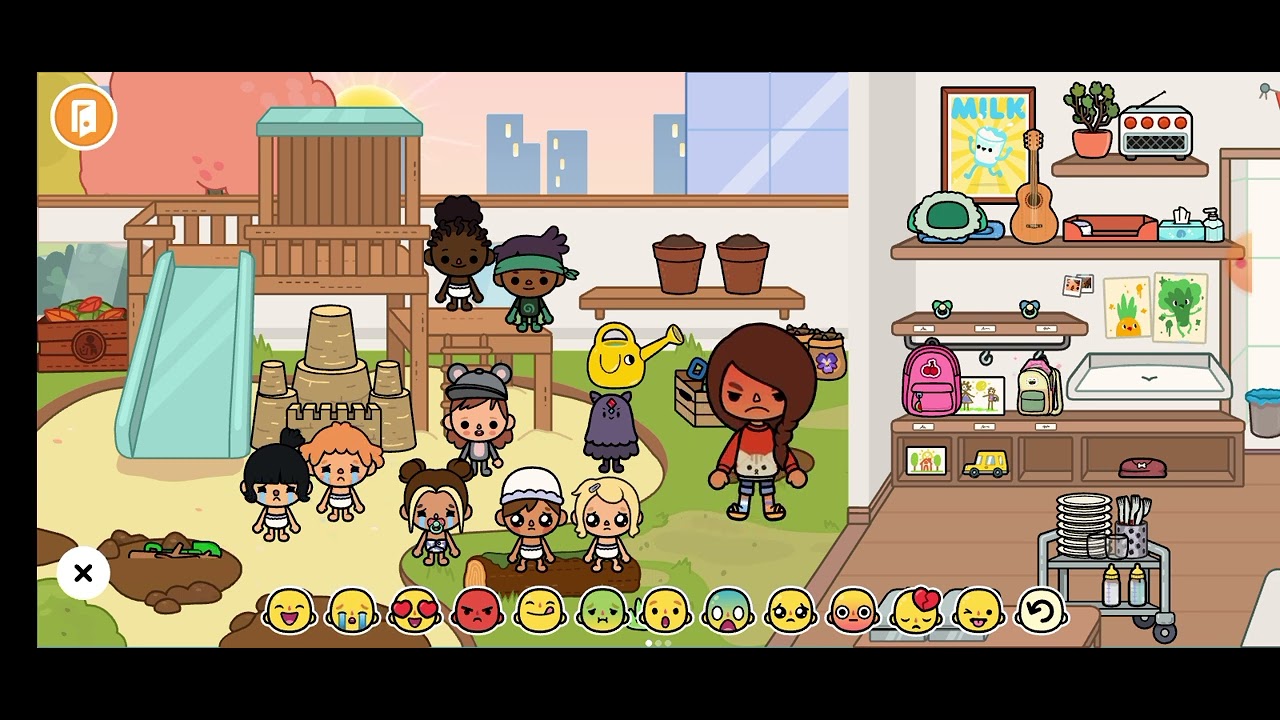 TOCA LIFE WORLD - Elenin prvi dan u vrtiću