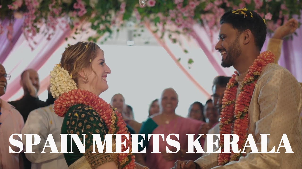 Our Indian Spanish wedding in KERALA #india #kerala #wedding #trailer