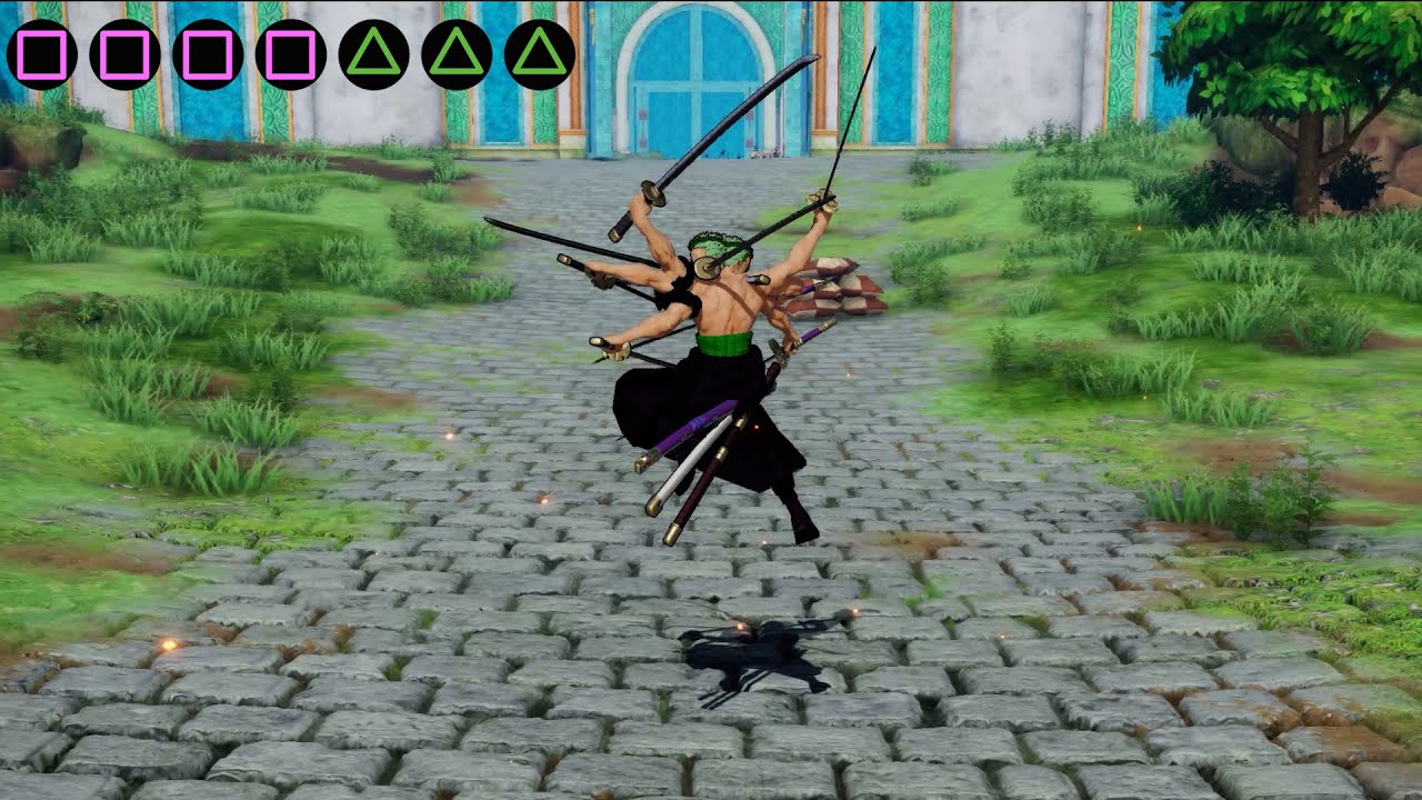 One Piece Pirate Warriors 4 - Zoro (Onigashima Costume) Complete Moveset