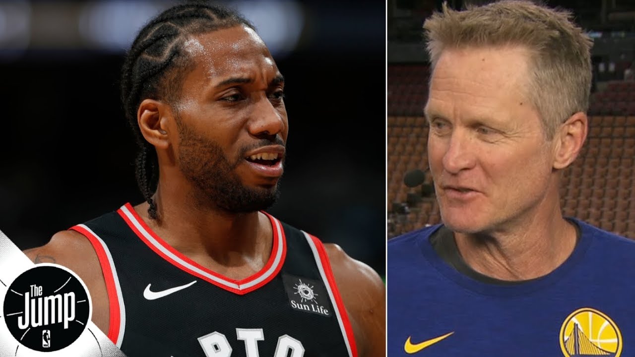 We didn't talk about Kawhi Leonard: Steve Kerr explains Gregg Popovich dinner | The Jump