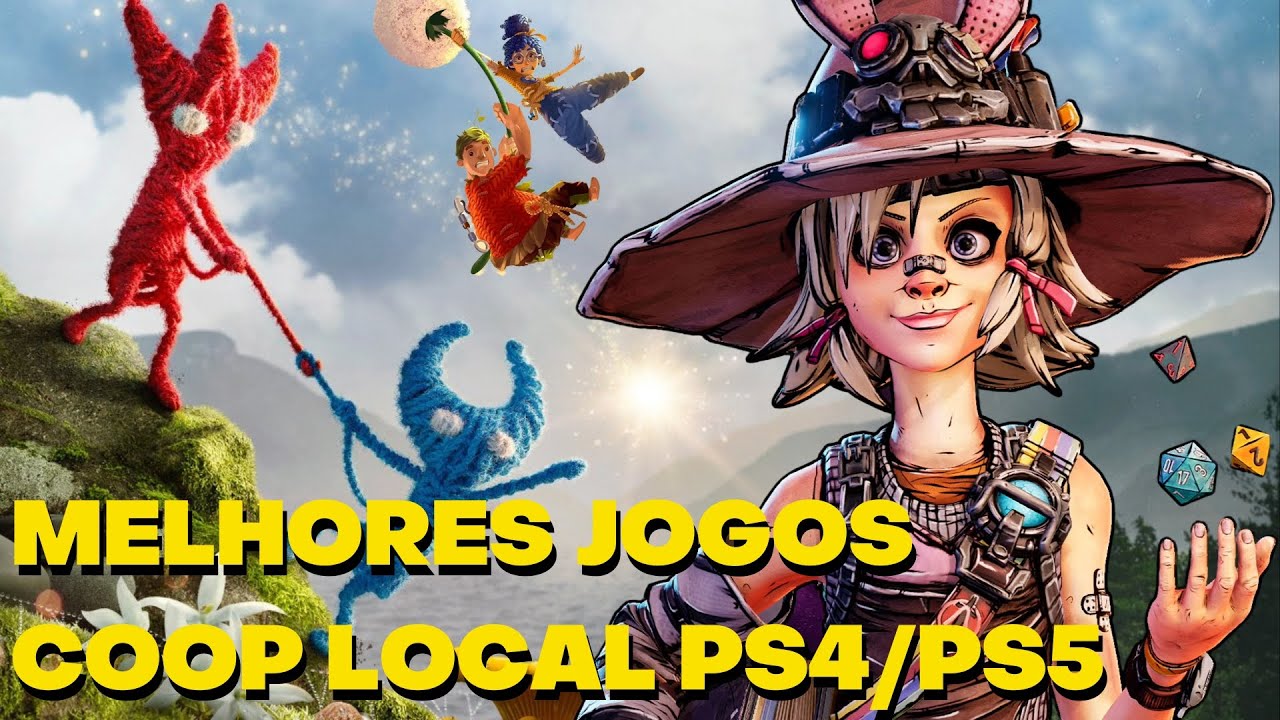 Top 20 Melhores JOGOS com TELA DIVIDIDA no PS4 / PS5
