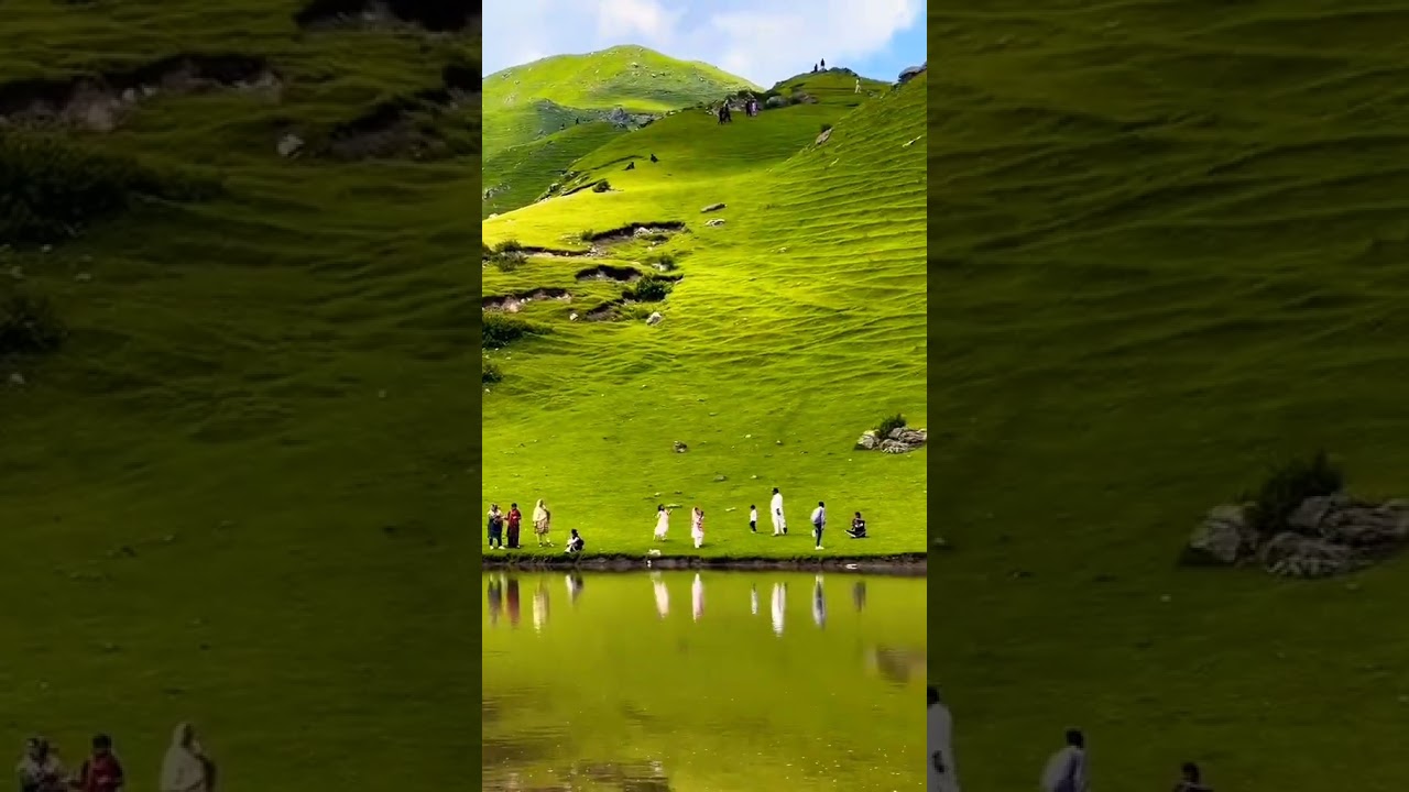 Neel fairy lake Azad Kashmir #heavenonearth